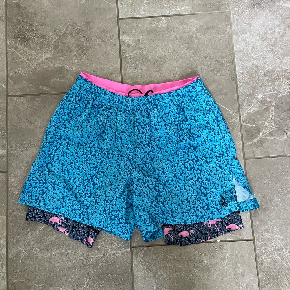 3 pair of workout, running, leisure shorts